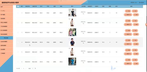 精品微信小程序ssm的童裝購買購物商城平臺(tái)網(wǎng)站 后臺(tái) 前后分離vue